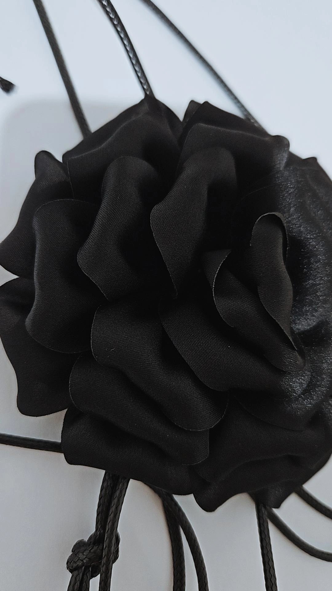 Collana Black Flower