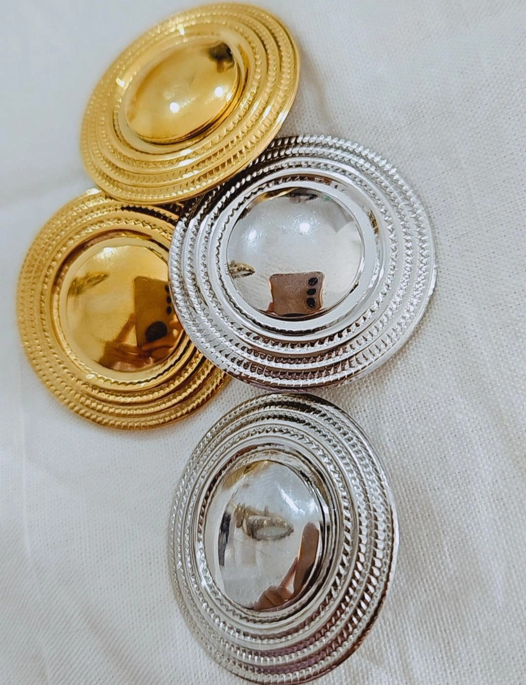 Orecchini Clip Buttons