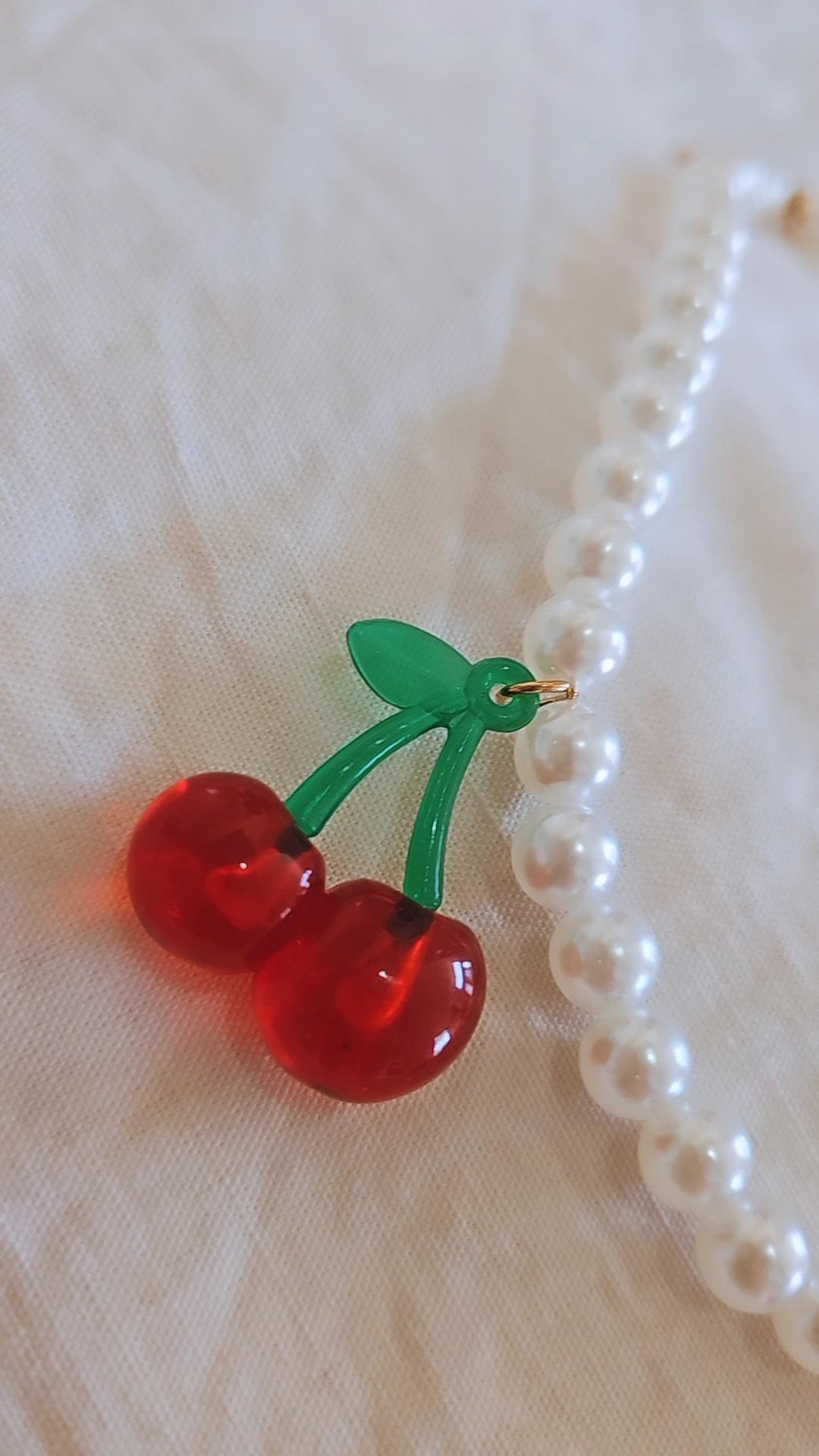 Collana Perle Cherry