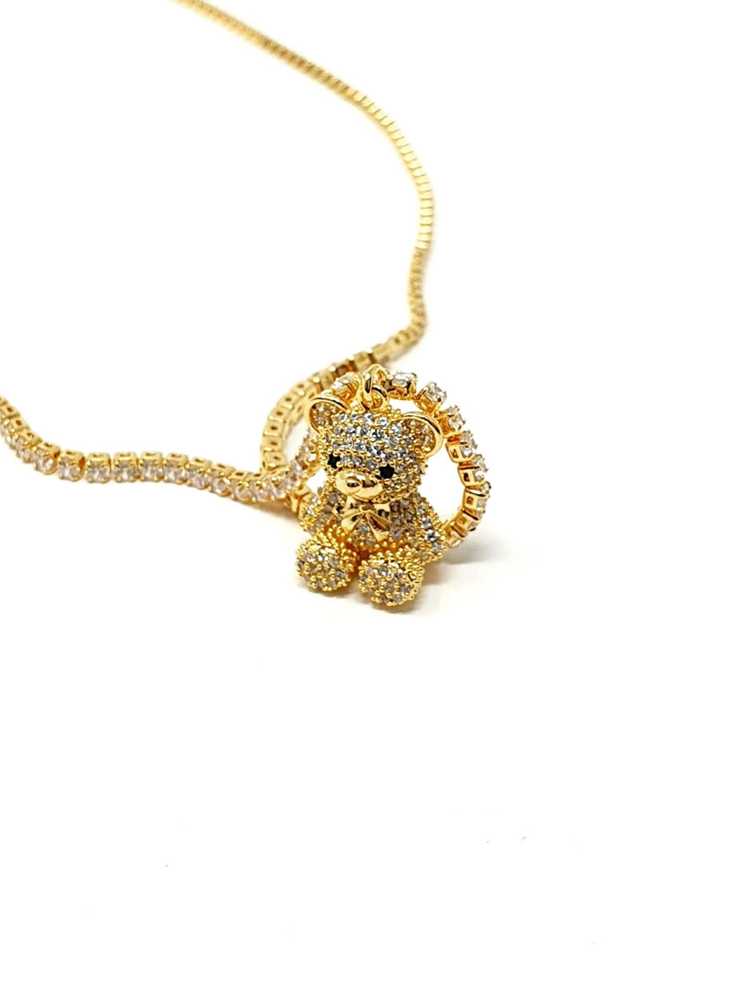 Collana Pietre gioiello Little Bear oro